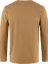 Fjallraven Forever Nature Badge LS M Férfi Hosszú ujjú póló 232-Buckwheat Brown