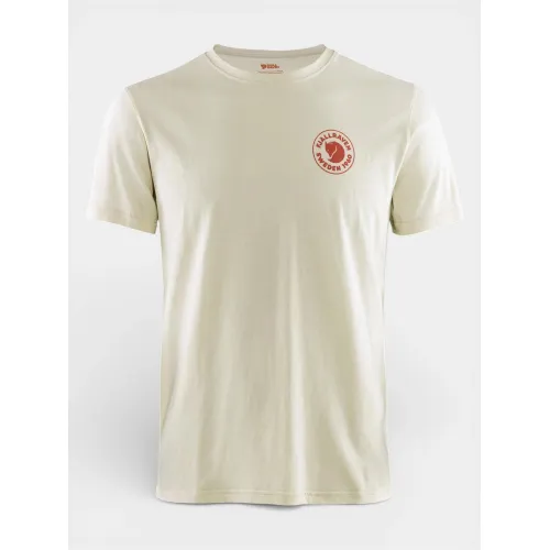 Fjallraven 1960 Logo T-shirt M Férfi Póló 113-Chalk White