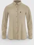 Fjallraven Övik Lite Shirt LS W Női Ing, Blúz 118-Fossil