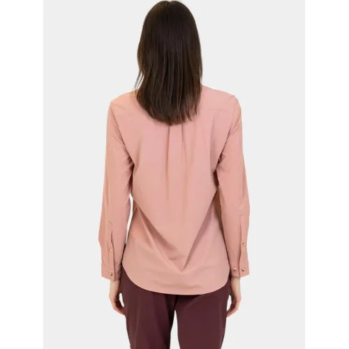Fjallraven Övik Lite Shirt LS W Női Ing, Blúz 300-Dusty Rose