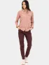 Fjallraven Övik Lite Shirt LS W Női Ing, Blúz 300-Dusty Rose