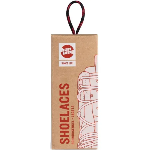 Hanwag Shoe Laces RP 120 cm Hanwag Shoe Laces RP 120 cm Kiegészítő Cipőfűző 064055-Asphalt Red