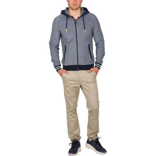 TBS Kylanzip Férfi Pulóver 612-Bleu