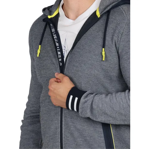 TBS Kylanzip Férfi Pulóver 612-Bleu