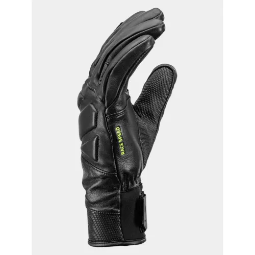 LEKI WCR Venom Speed 3D Férfi Kesztyű 301BI-black-ice lemon