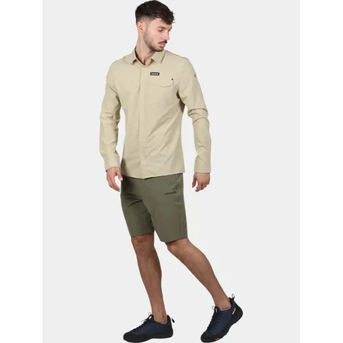 Lafuma Skim Plain Shirt Ls M Férfi Ing 4101-Straw