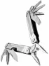 Leatherman Leatherman Bond Kiegészítő Kemping, utazás Ezüst-Ezüst