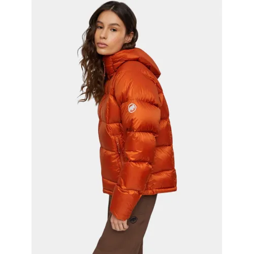 Mammut Glacier Glow IN Hooded Jacket Női Pehelykabát, tollkabát 7575-Autumn Larice