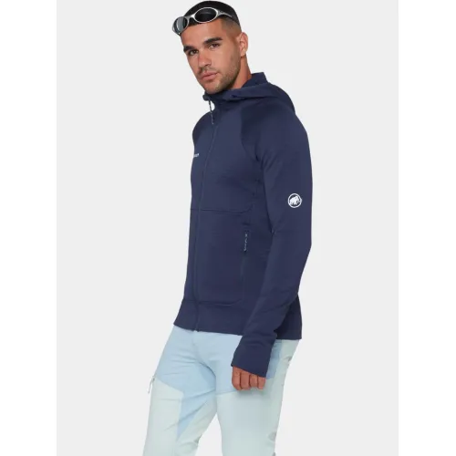 Mammut Taiss ML Hooded Jacket Férfi Polár pulóver 5118-Marine
