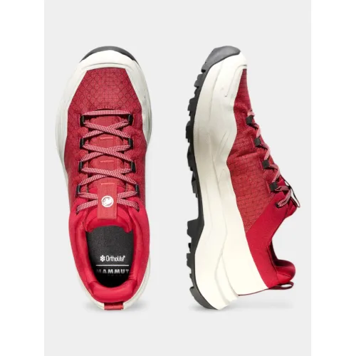 Mammut Sertig III Low GTX Cipő Túracipő, túrabakancs 3826-dark mammut red-moonbeam