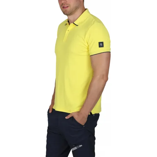 TBS Mancepol TBS Mancepol Férfi Galléros póló 209-Jaune