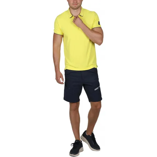 TBS Mancepol TBS Mancepol Férfi Galléros póló 209-Jaune