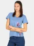 TBS Melbatee Női Póló 252-Celeste