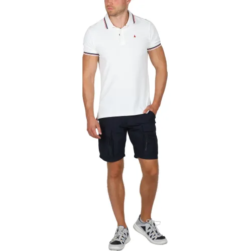 Musto Evo Pro Lite Ss Polo Férfi Galléros póló 002-White