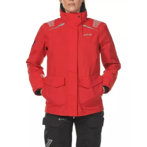 Musto Br1 Inshore Jkt Fw Musto Br1 Inshore Jkt Fw Női Vitorlás Kabát 169-True Red