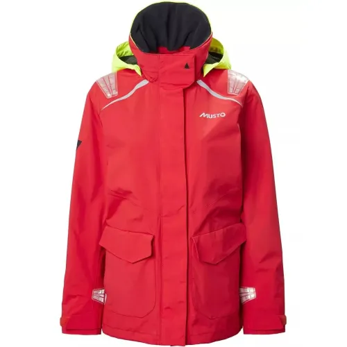 Musto Br1 Inshore Jkt Fw Musto Br1 Inshore Jkt Fw Női Vitorlás Kabát 169-True Red