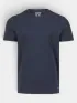 Musto Ess Tee Férfi Póló 597-Navy-Red