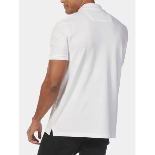 Musto ESS Pique Polo Férfi Galléros póló 002-White