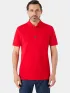 Musto ESS Pique Polo Férfi Galléros póló 169-True Red