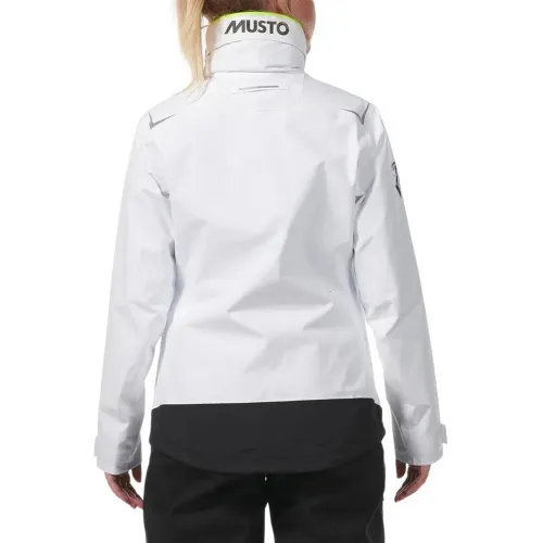 Musto W Br1 Solent Jkt Női Vitorlás Kabát 002-White