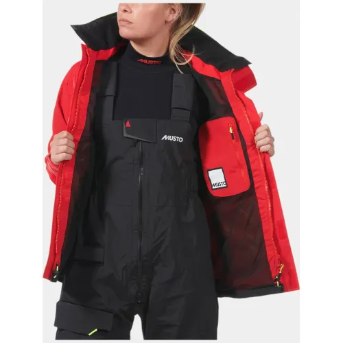 Musto W Br1 Channel Jkt Musto W Br1 Channel Jkt Női Vitorlás Kabát 169-Red