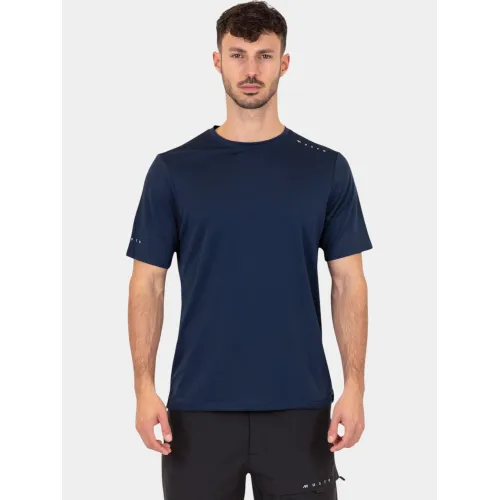 Musto M Evo Crew Sunblock Férfi Póló 597-Navy-Red