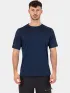 Musto M Evo Crew Sunblock Férfi Póló 597-Navy-Red