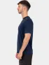 Musto M Evo Crew Sunblock Férfi Póló 597-Navy-Red