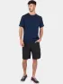 Musto M Evo Crew Sunblock Férfi Póló 597-Navy-Red