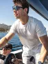 Musto M Evo Crew Sunblock Férfi Póló 813-Platinum