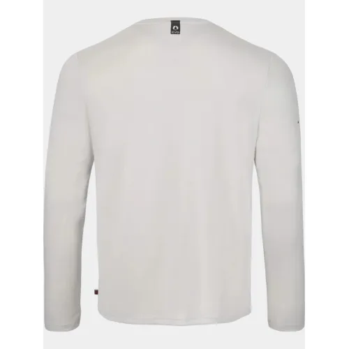 Musto M Evo Crew Sunblock Ls Tee Musto M Evo Crew Sunblock Ls Tee Férfi Hosszú ujjú póló 813-Platinum