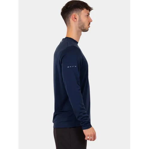 Musto M Evo Crew Sunblock Férfi Hosszú ujjú póló 597-Navy-Red