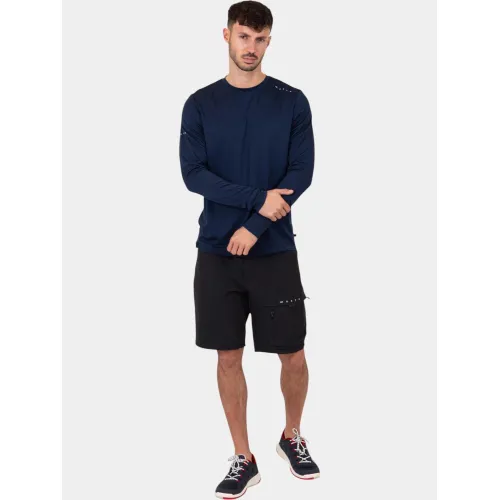 Musto M Evo Crew Sunblock Férfi Hosszú ujjú póló 597-Navy-Red