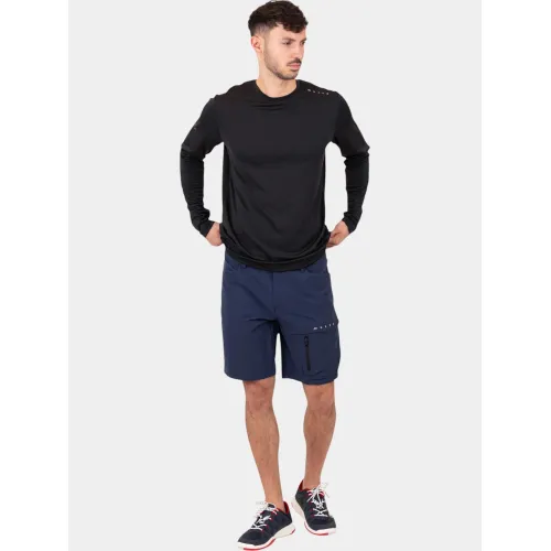Musto M Evo Crew Sunblock Férfi Hosszú ujjú póló 990-Black