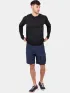 Musto M Evo Crew Sunblock Férfi Hosszú ujjú póló 990-Black