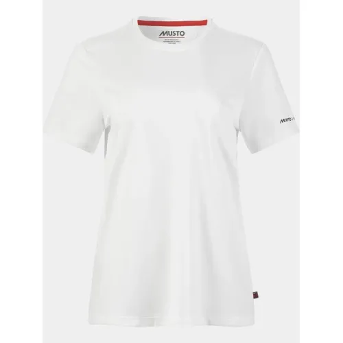 Musto W Evo Crew Sunblock Ss Tee Musto W Evo Crew Sunblock Ss Tee Női Sport felső 002-White