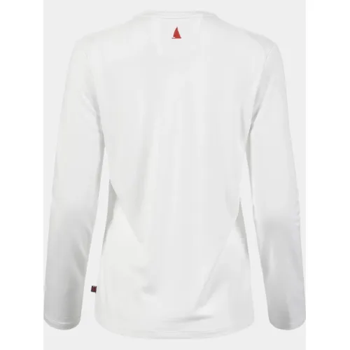 Musto W Evo Crew Sunblock Ls Tee Női Hosszú ujjú póló 002-White