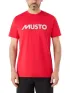 Musto M Musto Logo Tee Férfi Póló 169-Red