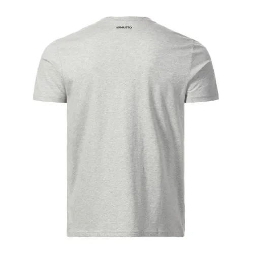 Musto M Musto Logo Tee Férfi Póló 949-Grey Melange