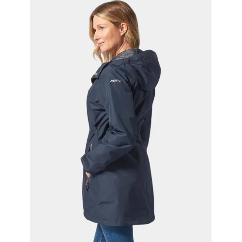 Musto W Sardinia Long Rain Jkt Női Utcai Kabát 597-Navy