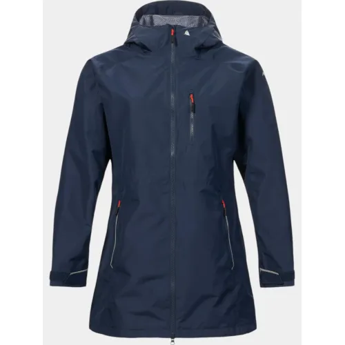 Musto W Sardinia Long Rain Jkt Női Utcai Kabát 597-Navy