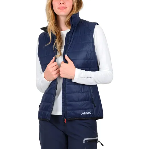 Musto W Musto Pl Vest Női Mellény 597-Navy