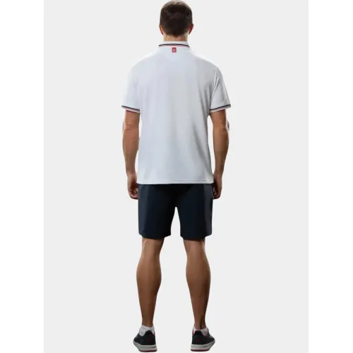 Musto M Evo Pro Lite SS Po Férfi Galléros póló 002-White