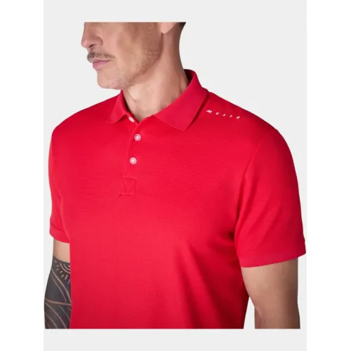 Musto M Evo Crew Pro Lite Férfi Galléros póló 169-True Red
