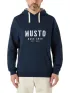 Musto M Classic Musto Hoodie Férfi Pulóver 597-Navy