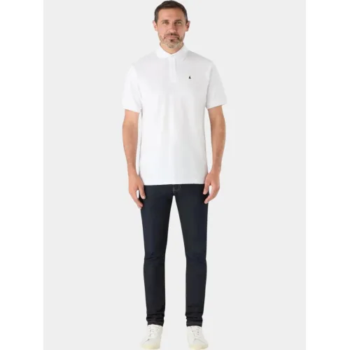 Musto M Original SS Polo Férfi Galléros póló 002-White