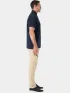 Musto M Original SS Polo Férfi Galléros póló 597-Navy-Red
