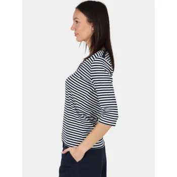 Musto W Classic V-Neck Stripe Tee