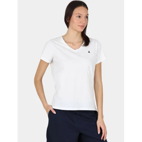 Musto W Original V Neck Ss Tee Női Póló 002-White