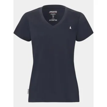 Musto W Original V Neck Ss Tee Musto W Original V Neck Ss Tee